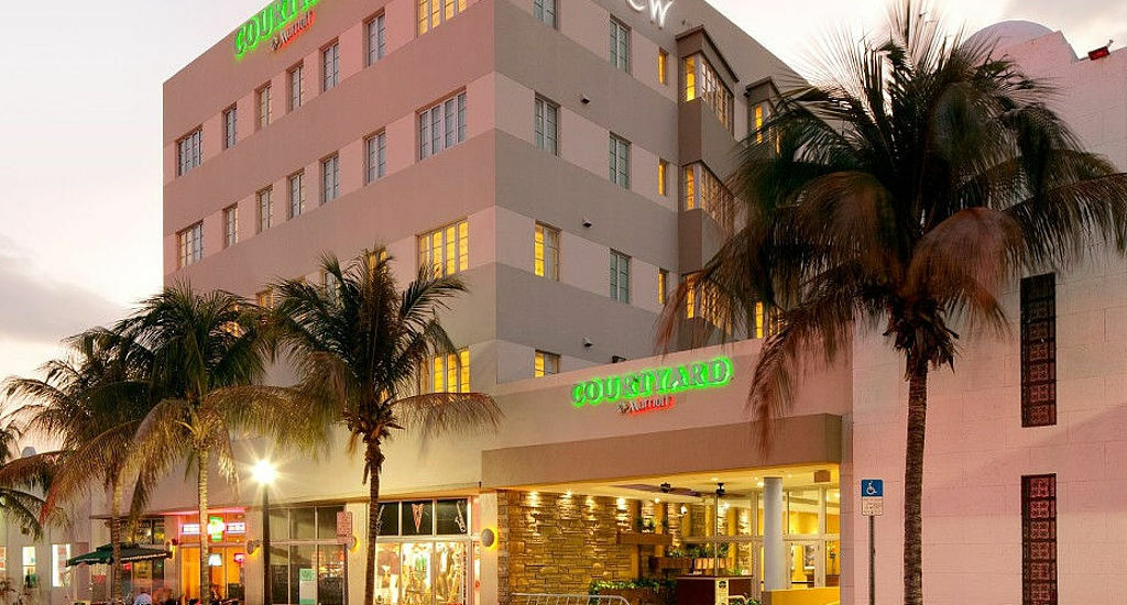 迈阿密南海滩万怡酒店 迈阿密海滩 外观 照片